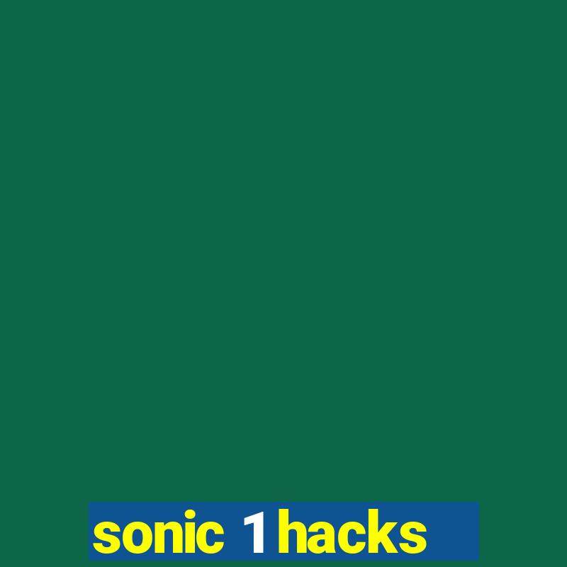 sonic 1 hacks - sonic retro